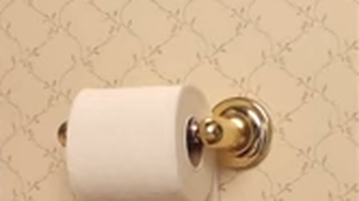 Du spar inte på toalettpapper. 
